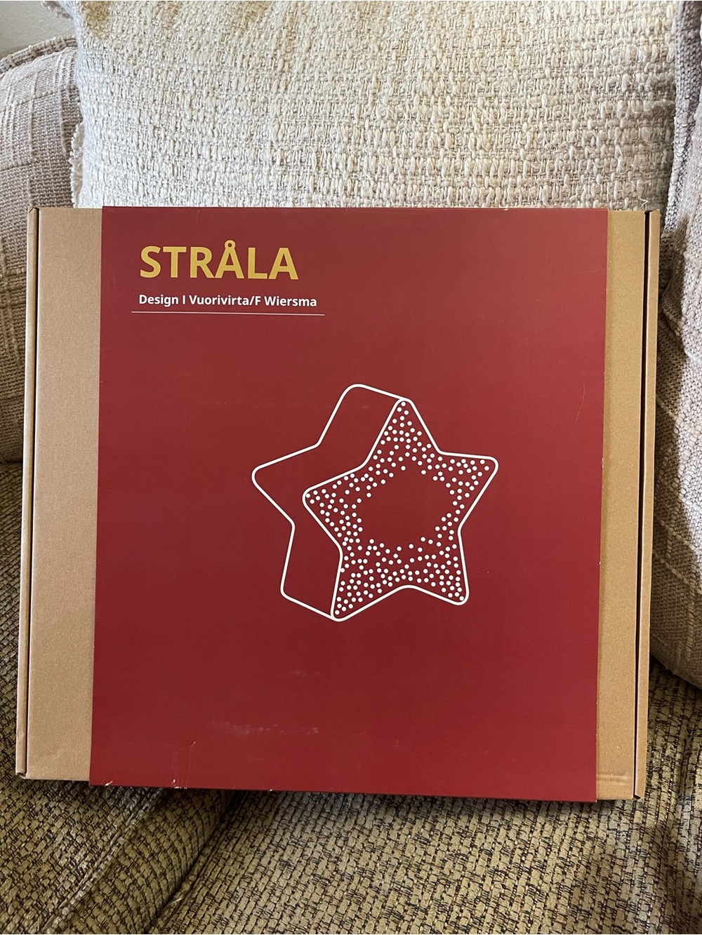 IKEA STRÅLA White Star Light